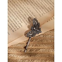 Haquil Vintage Insect Hawkmoth Butterfly Hairpin Nordic Animal Hair Clips Goth Jewelry