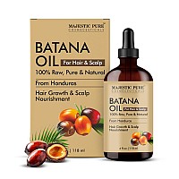 Majestic Pure Batana Oil For Hair Growth Moisturizes Scalp Hair Nourishing Volumizing 100 Pure Natural Peta Certi