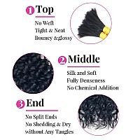 Water Wave Bulk Human Hair For Braiding No Weft Curly Human Hair Braiding Hair Wet And Wavy 100 Unprocessed Brazilian Virgin Hu