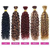 Water Wave Bulk Human Hair For Braiding No Weft Curly Human Hair Braiding Hair Wet And Wavy 100 Unprocessed Brazilian Virgin Hu