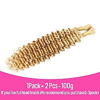 Deep Wave Bulk Human Hair For Braiding Hair 100 Unprocessed Brazilian Virgin Human Hair 10A Grade Human Hair Extensions 2 Pcs P