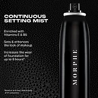 Morphe Jumbo Continuous Setting Spray Microfine Setting Spray For Makeup With A Radiant Finish Helps Makeup Resist Caking O