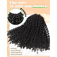 Lady Miranda Afro Kinky Curly Crochet Hair Marlybob Braiding Hair Extensions For Black Women Jerry Curl Crochet Hair 6X Braid Ha