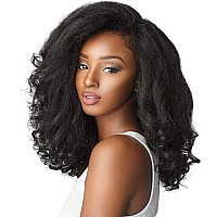 Sensationnel Ckco Halfwig Synthetic Instant Weave Half Wig Curls Kinks And Co Rain Maker 1B Offblack