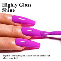 Imtiti Purple Gel Nail Polish 15Ml Pink Purple Gel Polish Autumn Winter Gel Nail Polish Soak Off Led Uv Nail Gel Polish Diy Nai