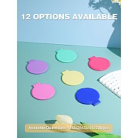 Qislee Compact Mirror Bulk Pocket Small Mini Folding Mirrors For Purse 36 Packs 6 Colors