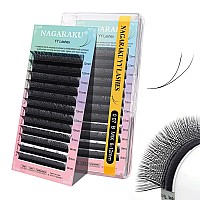 Nagaraku Yy Eyelash Extensions Supplies Y Lash 4D Easy Fan Russian Volume Crisscross Yy Eyelashes Handwoven Y Shaped Mesh Wispy