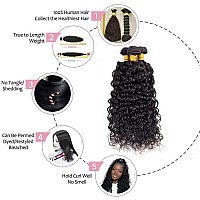 Menalue Water Wave 3 Bundles Human Hair 24 26 28 Inch Brazilian Virgin Water Wave Human Hair Bundles 100 Unprocessed Deep Curly