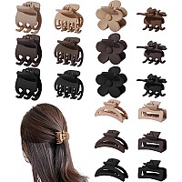 Drnytunk 18 Pcs Small Hair Clips Claw Clips For Womenvarious Styles Hair Claw Clips Set Butterfly Hair Clips Flower Claw Clips