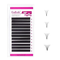 Fadlash Easy Fan Lash Extensions C D Curl Blooming Volume Eyelash Extensions 825Mm Volume Lashes Self Fanning Eyelashes Extensi