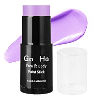 Go Ho Creamblendable Pastel Purple Face Paint Stick 106 Ozfullcoverage Light Purple Body Paint Stick For Adults Children H