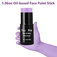 Go Ho Creamblendable Pastel Purple Face Paint Stick 106 Ozfullcoverage Light Purple Body Paint Stick For Adults Children H