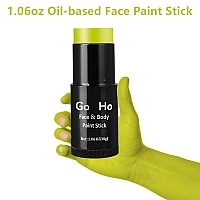 Go Ho Creamblendable Ogre Green Face Paint Stick 106 Ozfullcoverage Ogre Green Body Paint Stick For Adults Children Hallow