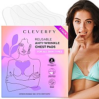 Cleverfy Silicone Chest Wrinkle Pads 6 Pack Tshape Decollete Anti Wrinkle Chest Pads Silicone Patches For Wrinkles Anti