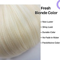 Gozill Blonde Kids Braiding Hair Pre Stretched Kanekalon Braiding Hair Extension 16 Inch Short Synthetic Fake Hair For Braiding