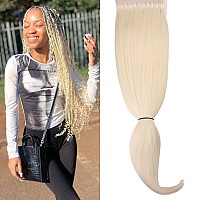 Blonde Braiding Hair Pre Sectioned Pre Stretched Kanekalon Braiding Hair Prestretched Colored Hair Extensinos For Braiding Ez Br