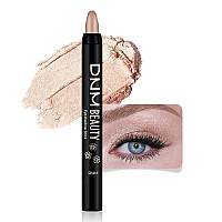 Evpct Mocha Beige Shimmer Cream Eye Shadow Brightener Sticks Set For Eyes Mocha Beige Shimmery Matte Pencil Eye Shadow Applicat