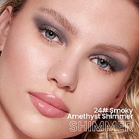 Evpct Smoky Amethyst Shimmer Cream Eye Shadow Brightener Sticks Set For Eyes Smoky Shimmery Matte Pencil Eye Shadow Applicator