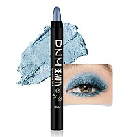 Evpct Sky Blue Shimmer Cream Eye Shadow Brightener Sticks Set For Eyes Blue Shimmery Matte Pencil Eye Shadow Applicator Stick P