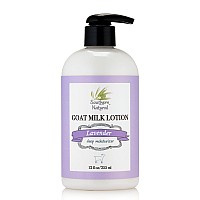 Southern Natural Goat Milk Lotion 12 Oz Lavender Face And Body Moisturizer For Dry Skin Moisturizing Skincare And Hand C