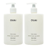 Ouai Hand Wash Full Size Liquid Hand Soap With Jojoba Avocado Rose Hip Oil For Replenished Skin Gentle Exfoliating Bathr