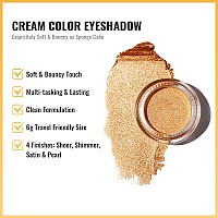 Oulac Gold Eyeshadow Cream Eyeshadowsombra De Ojos Highly Pigmented Natural Eyeshadow Waterprooflong Lasting With Moisturizing