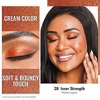 Oulac Copper Eyeshadow Cream Eyeshadowsombra De Ojos Highly Pigmented Natural Eyeshadow Waterprooflong Lasting With Moisturizi