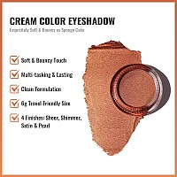 Oulac Copper Eyeshadow Cream Eyeshadowsombra De Ojos Highly Pigmented Natural Eyeshadow Waterprooflong Lasting With Moisturizi