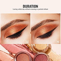 Oulac Copper Eyeshadow Cream Eyeshadowsombra De Ojos Highly Pigmented Natural Eyeshadow Waterprooflong Lasting With Moisturizi