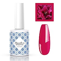 Melodysusie Fleurwee Plantbased Uv Gel Nail Polish Hema Free 21 Nontoxic Purple Red P37 Long Lasting No Chip Color 2024