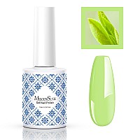 Melodysusie Fleurwee Plantbased Uv Gel Nail Polish Hema Free 21 Nontoxic Bright Green P42 Long Lasting No Chip Summer Colo