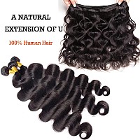 12A Human Hair Bundles 26 28 30 Inch Body Wave Bundles Human Hair Weave 3 Bundles Human Hair 100 Unprocessed Brazilian Bundles