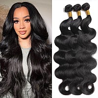 22 22 22 Inch Body Wave Bundles Human Hair 12A Human Hair Bundles Body Wave Weave 3 Bundles Human Hair 100 Unprocessed Brazilia