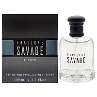 Fragluxe Savage Men’s 3.3 oz EDT Spray - Bold Fragrance