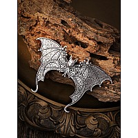 Haquil Vintage Bat Wing Hairpin Wing Decor Barrettes Antique Retro Decorative For Hair Accessory