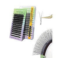 Nagaraku Y Eyelash Extensions Supplies 2D Y Lash Easy Fan Russian Volume Crisscross Eyelashes Handwoven Y Shaped Mesh Wispy Clus