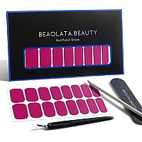 Beaolata Nail Polish Strips 32 Nail Wraps Nail Stickers Gel Nail Strips Easy Apply Remove Long Lasting Salon Quality Jui