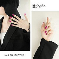 Beaolata Nail Polish Strips 32 Nail Wraps Nail Stickers Gel Nail Strips Easy Apply Remove Long Lasting Salon Quality Jui