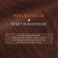 Sunny 135G Clip In Human Hair Extensions Auburn Hair Clip In Extensions Dark Auburn Hair Extensions Clip Ins Real Human Hair Aub