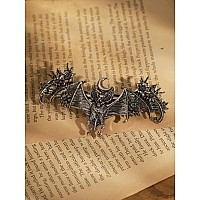 Haquil Vintage Bat Hairpin Metal Bat Wings Hair Barrettes Vintage Hair Clip For Party Costume