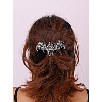 Haquil Vintage Bat Hairpin Metal Bat Wings Hair Barrettes Vintage Hair Clip For Party Costume