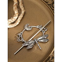 Haquil Crescent Moon Bat Hairpin Metal Bat Wings Hair Barrettes Vintage Gothic Hair Clip For Women