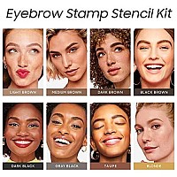 Eyebrow Stamp And Eyebrow Stencil Kit Eye Brow Stencil Kit For Beginners 24 Reusable And Washable Eyebrow Shaping Kit Brow Ste