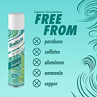 Batiste Dry Shampoo Original Fragrance Refresh Hair And Absorb Oil Between Washes Waterless Shampoo For Added Hair Texture An