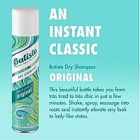 Batiste Dry Shampoo Original Fragrance Refresh Hair And Absorb Oil Between Washes Waterless Shampoo For Added Hair Texture An