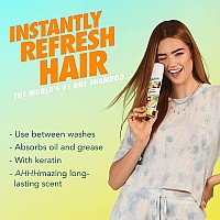 Batiste Dry Shampoo Tropical Fragrance Refresh Hair And Absorb Oil Between Washes Waterless Shampoo For Added Hair Texture An