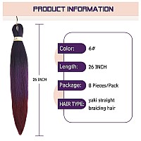 Beyond Beauty Braiding Hair Pre Stretched Braids Synthetic Fiber Ombre Yaki Texture Natural Easy Twist Braids Crochet Hair Hot