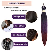 Beyond Beauty Braiding Hair Pre Stretched Braids Synthetic Fiber Ombre Yaki Texture Natural Easy Twist Braids Crochet Hair Hot