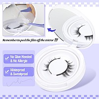 Alice Magnetic Eyelashes Without Eyeliner Natural Reusable Magnetic Lashes Kit With Applicator Anime No Glue Needed Lashes 1 Pai