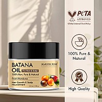 Majestic Pure Batana Butter For Hair Growth Moisturizes Scalp Hair Nourishing Volumizing 100 Pure Natural Peta Ce